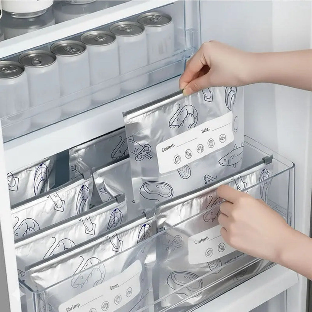 Aluminium Foil Food Storage Bags Set