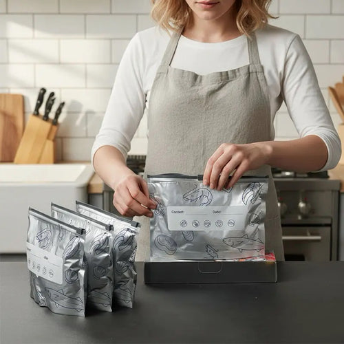 Aluminium Foil Food Storage Bags Set