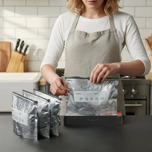Aluminium Foil Food Storage Bags Set