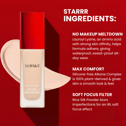 Luhaka® Turn Up the Base Full Beat Liquid Foundation