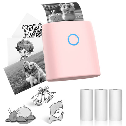 CILIFER® Mini Sticker Printer-2 Inch Bluetooth Thermal Pocket Printer