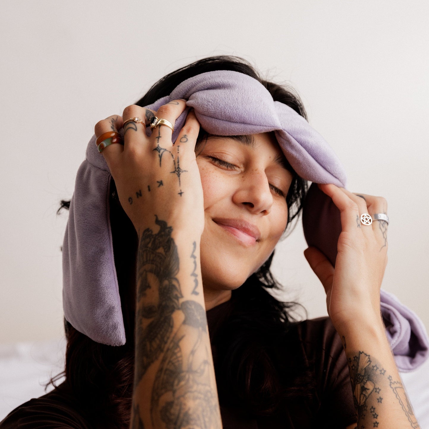 CILIFER® Soft sleep mask，warm and soft like cotton.