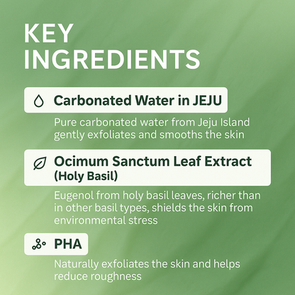 LUHAKA® Holy Basil Bubble Mask