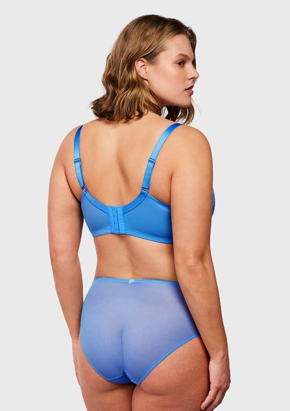 SFRCORD® Mermaid Scales Lace Unlined Bra