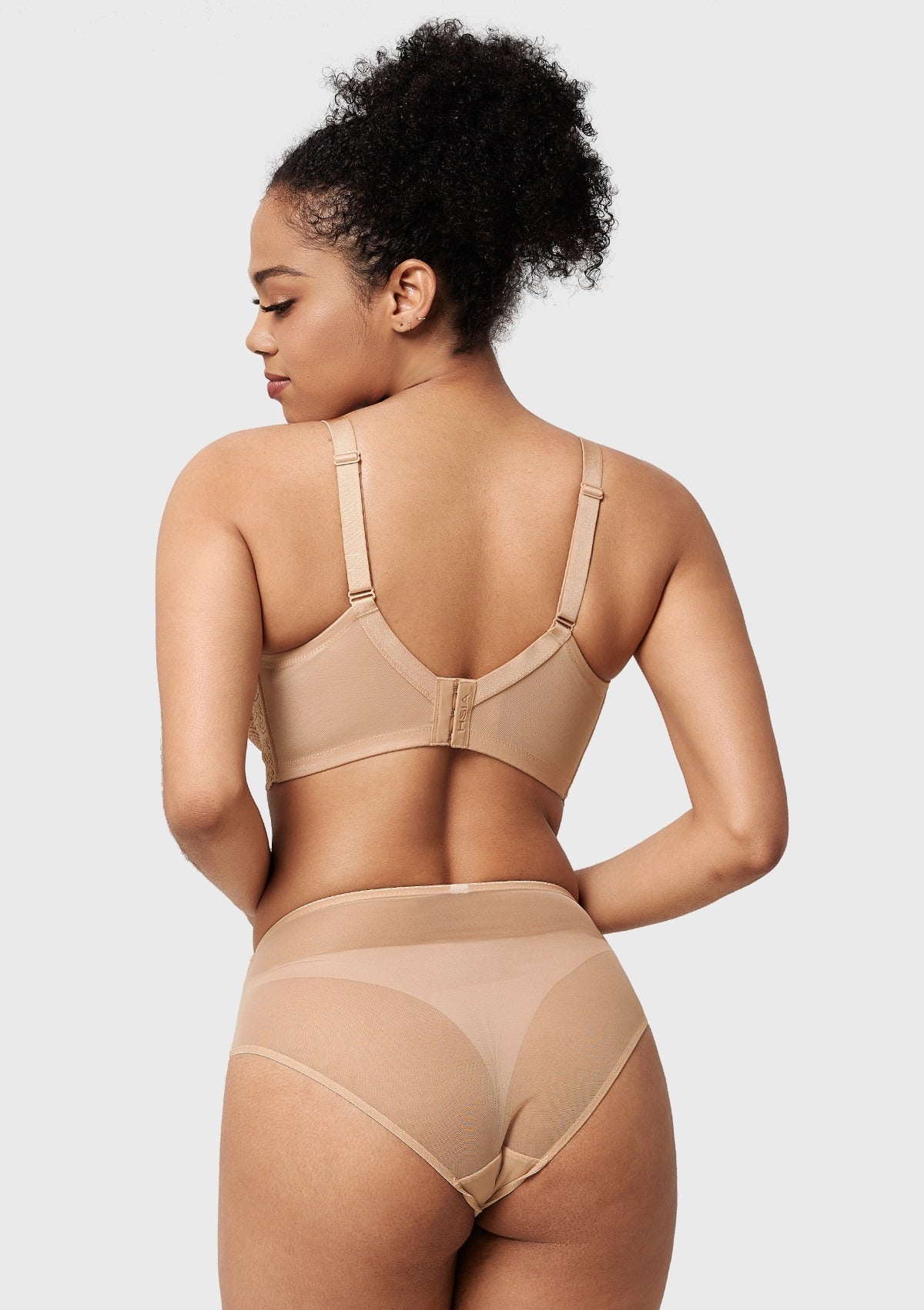 SFRCORD® Mermaid Scales Lace Unlined Bra