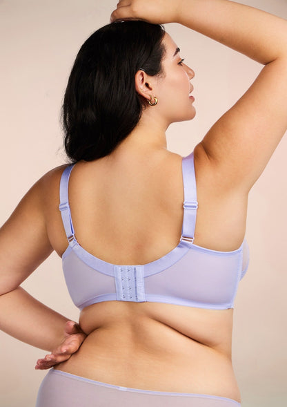 SFRCORD® Mermaid Scales Lace Unlined Bra