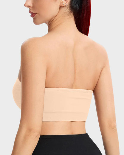 SFRCORD® Non-Slip Bandeau Seamless Wireless Strapless Bra