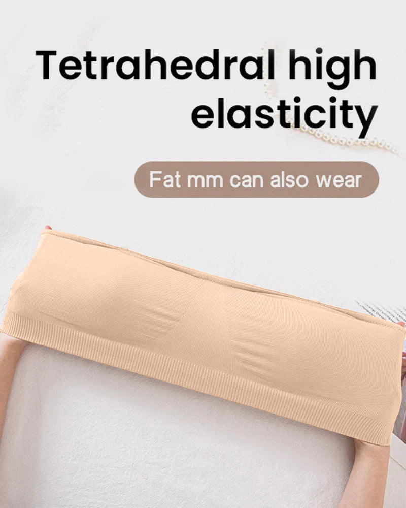 SFRCORD® Non-Slip Bandeau Seamless Wireless Strapless Bra