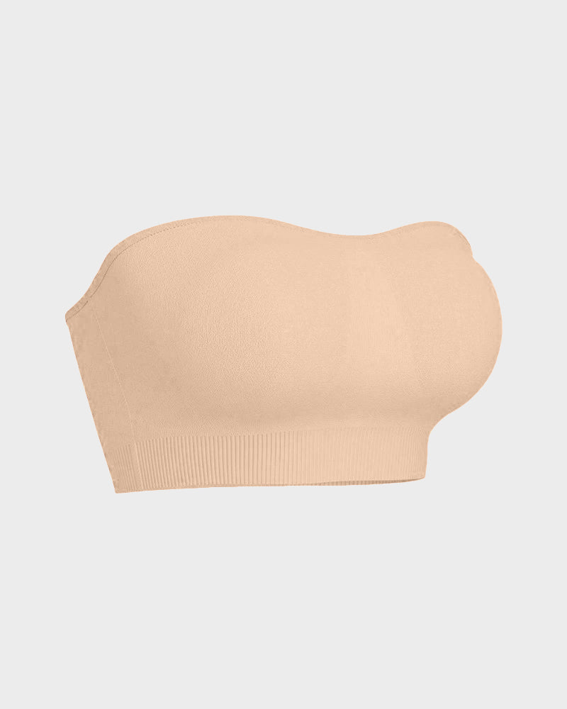 SFRCORD® Non-Slip Bandeau Seamless Wireless Strapless Bra