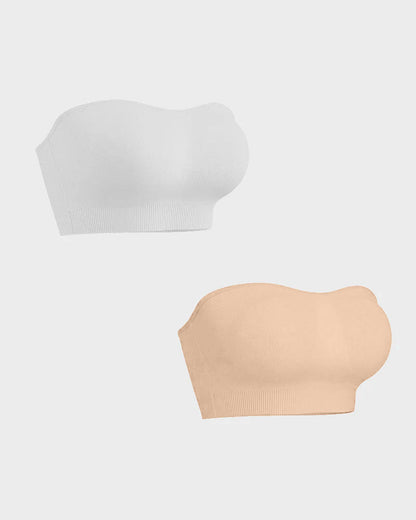 SFRCORD® Non-Slip Bandeau Seamless Wireless Strapless Bra