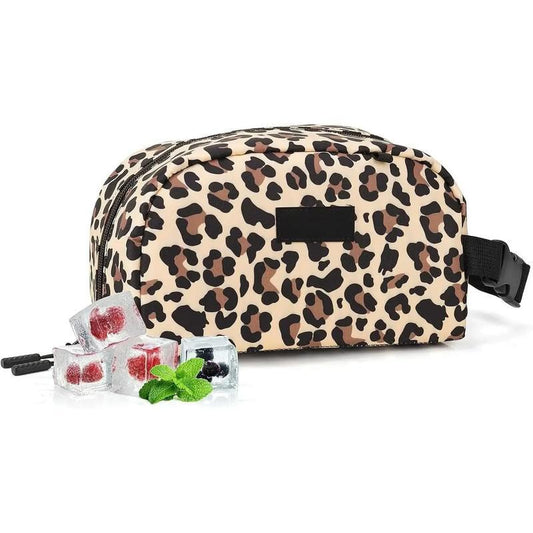 SFRCORD®Leopard Print Mini Cooler Bag - Wild Style Meets Cool Functionality