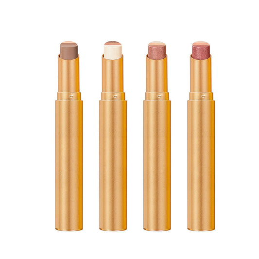 3 Color Eyeshadow Stick - One-Swipe Shimmer Glow For Effortless Eye Makeup