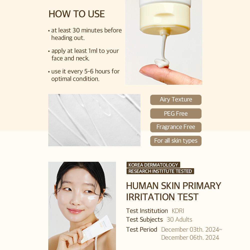LUHAKA® Bean Sunscreen 50ml