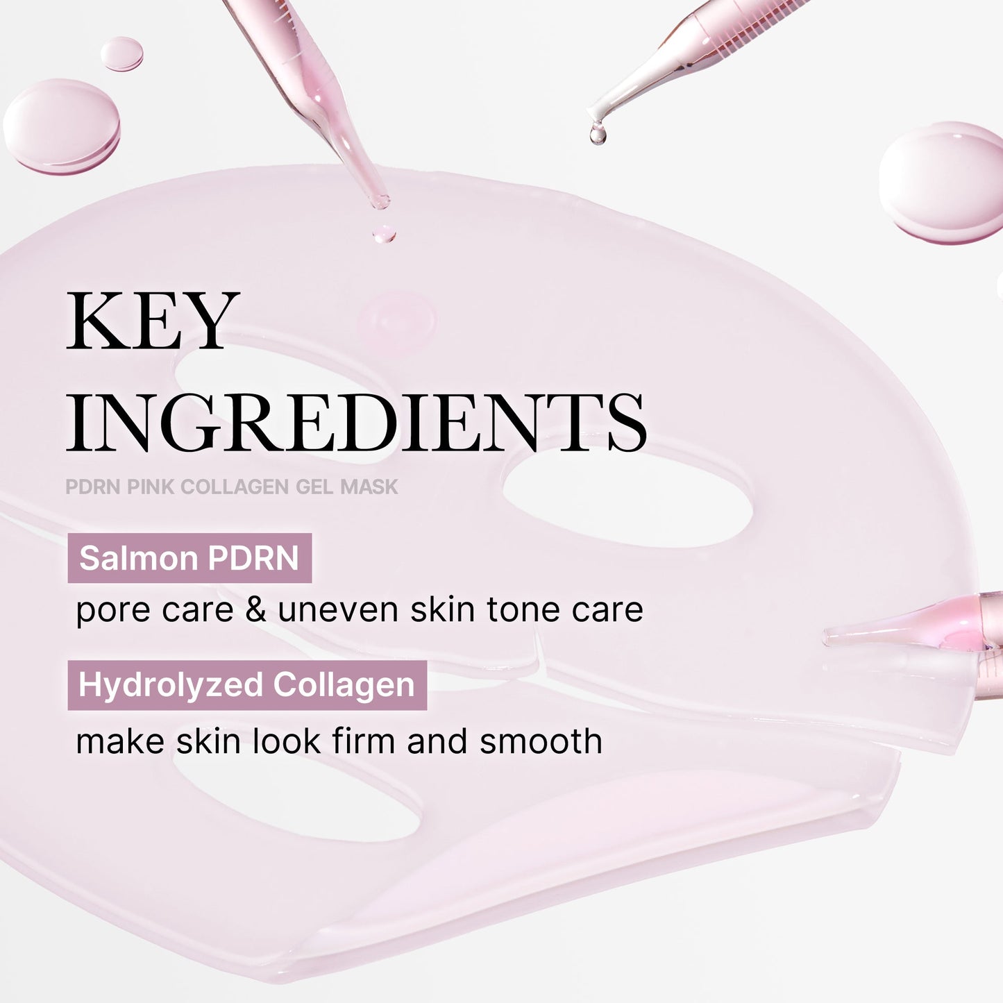 Luhaka® Salmon PDRN Pink Collagen Jelly Gel Mask