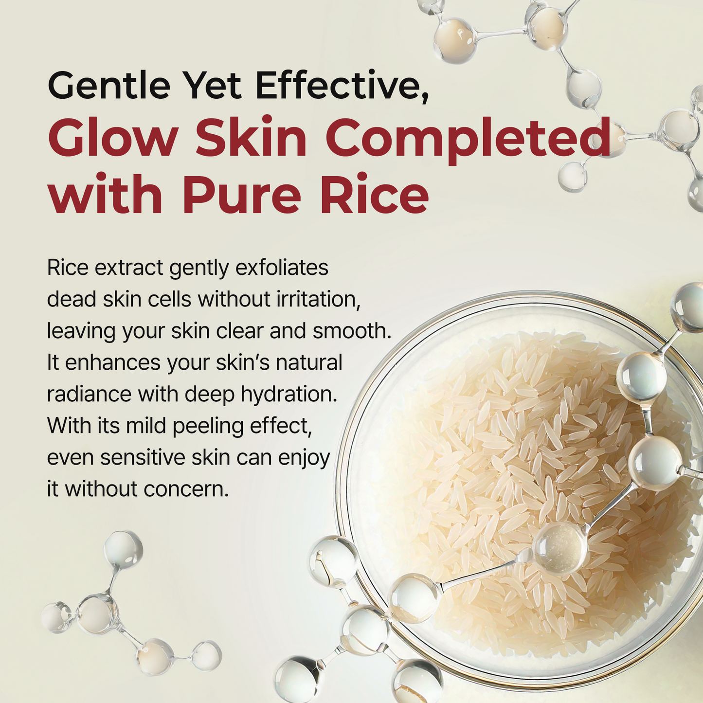 LUHAKA® Peel Shot Glow Rice Line