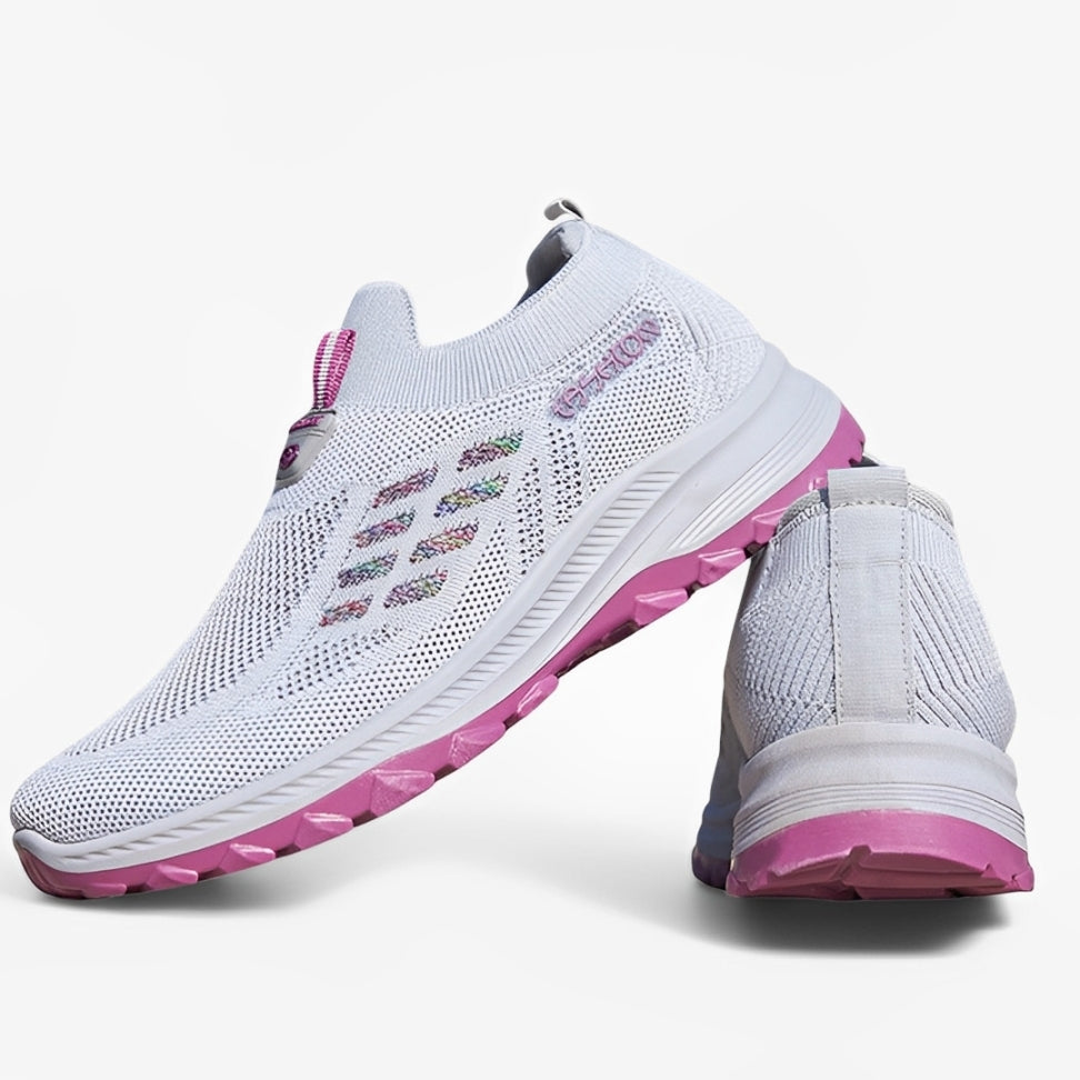 Women Orthopedic Shoes Breathable Arch-support Slip-on Casual Daily Wear