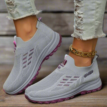 Women Orthopedic Shoes Breathable Arch-support Slip-on Casual Daily Wear