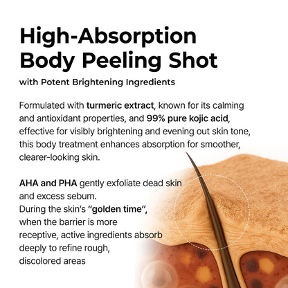 Luhaka® DermPeel Kojic Acid Turmeric Spray
