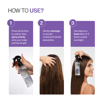 Rosemary & Rice Water Hair Growth Spray - 200 ml