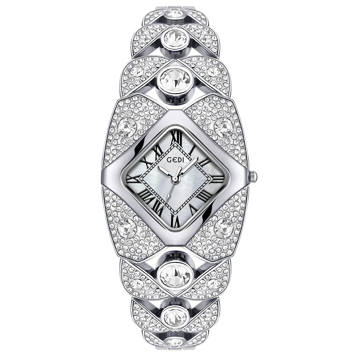 CILIFER® New Women Watch Light Luxury Brand Diamond Inlaid Bracelet Watches Waterproof Ladies Fashion Quartz Clock Wristwatch Gift