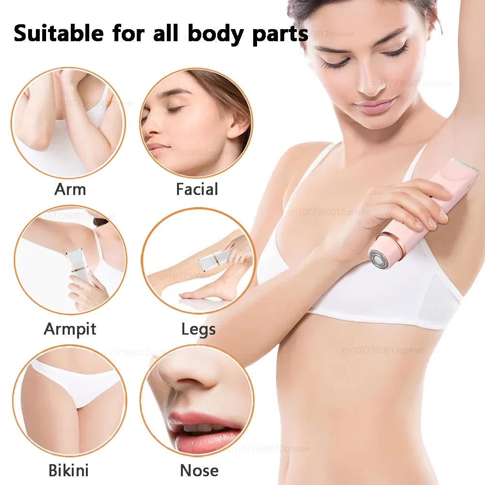 Velvet Glide | 2-in-1 Men & Women Body Shaver