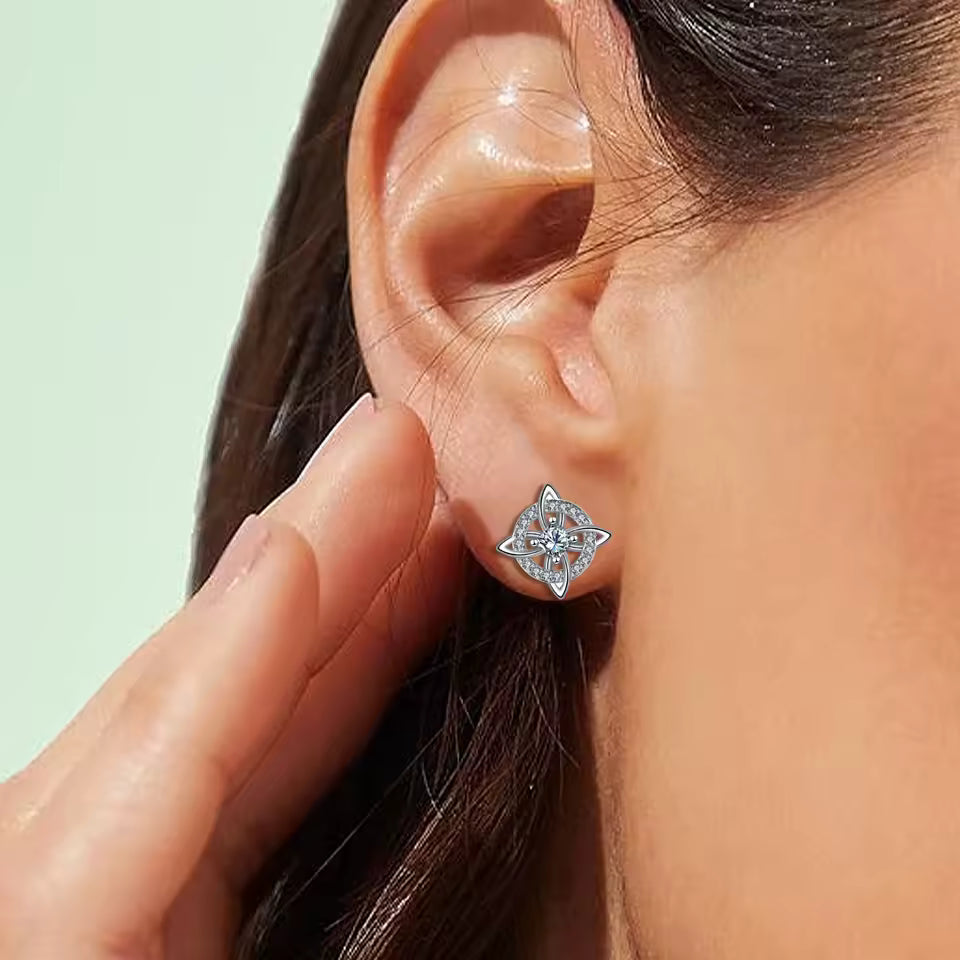 CILIFER® Ladies' 925 sterling silver earrings, original jewelry.