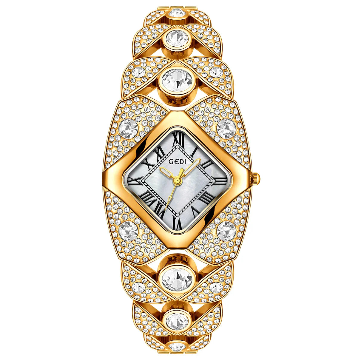 CILIFER® New Women Watch Light Luxury Brand Diamond Inlaid Bracelet Watches Waterproof Ladies Fashion Quartz Clock Wristwatch Gift