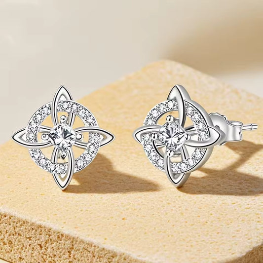 CILIFER® Ladies' 925 sterling silver earrings, original jewelry.