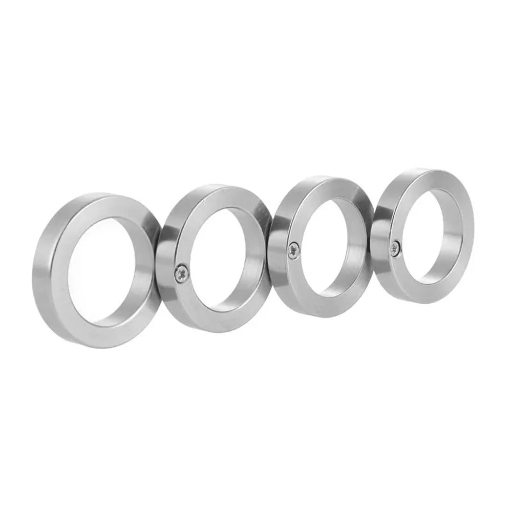 CZTICLE® Stainless Steel fidget toy Rotatable Foldable Ring