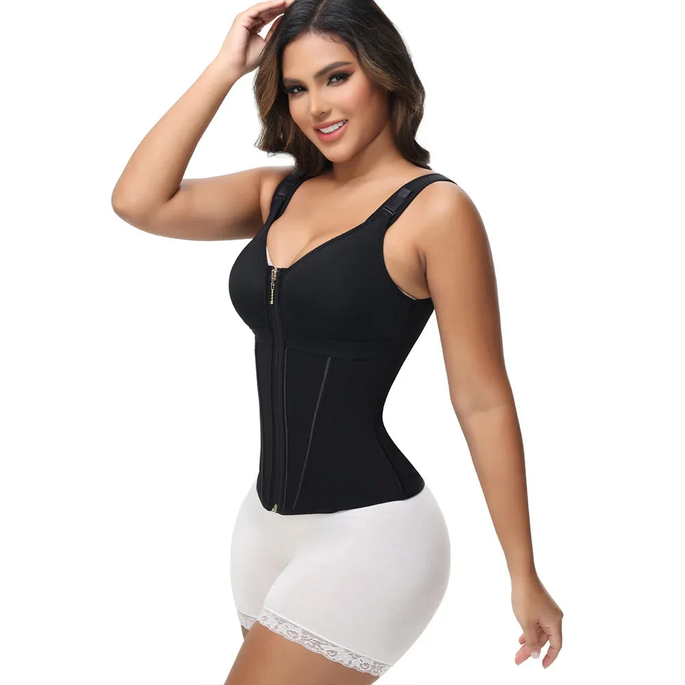 SFRCORD® Fajas Colombian Girdles Belt Waist Trainer High Compression Corset Shapewear Flat Belly Corset Waist Cincher Body Shaper