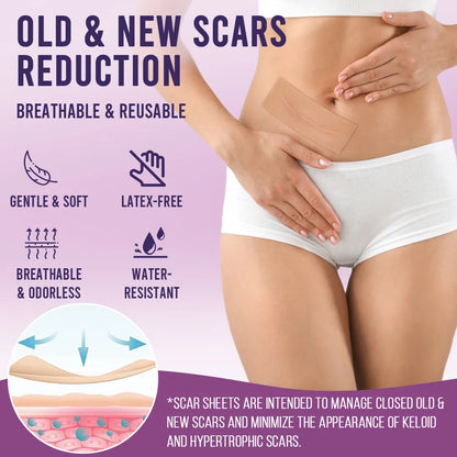 LUHAKA® Silicone Scar Remover Tape for Acne & Wrinkles