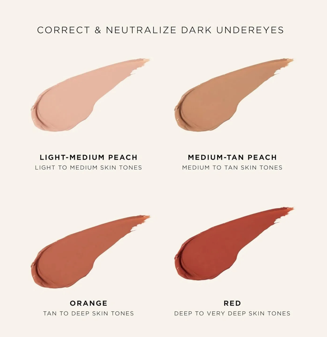 LUHAKA® Colored Clay CC Undereye Corrector