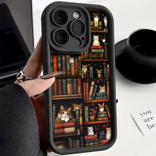 CILIFER® Bookshelf Iphone Phone Case