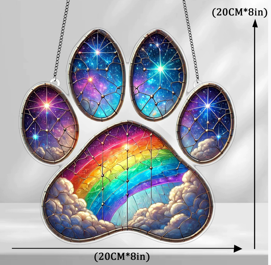 CZTICLE®Blue & White Cat Suncatcher Ornament🐱