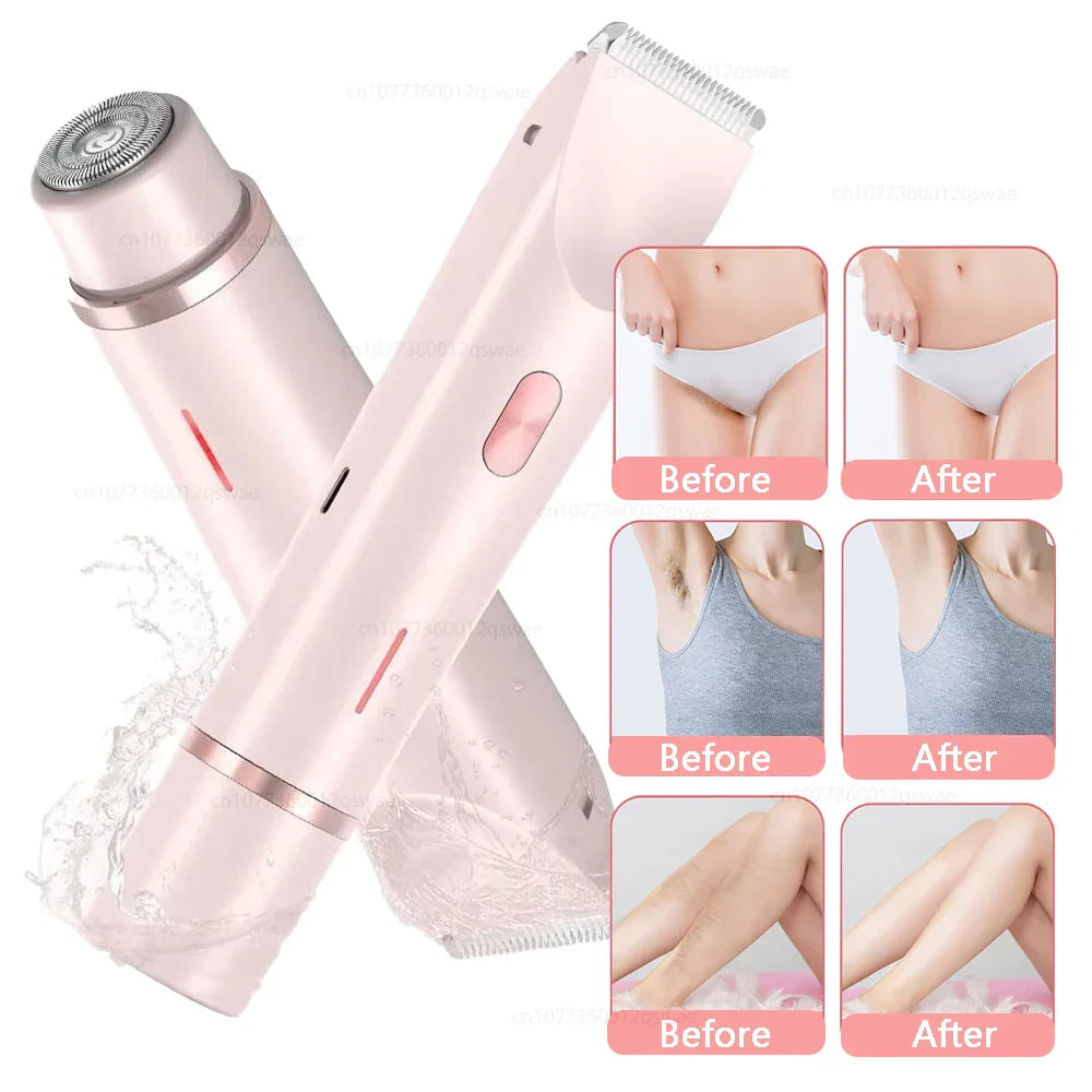 Velvet Glide | 2-in-1 Men & Women Body Shaver