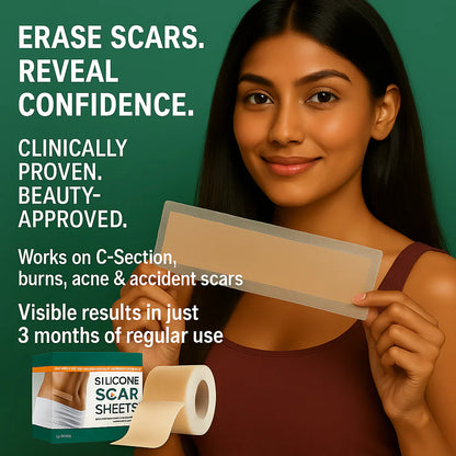 LUHAKA® Silicone Scar Remover Tape for Acne & Wrinkles