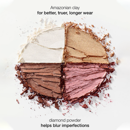 glow wardrobe highlighting eye & cheek palette