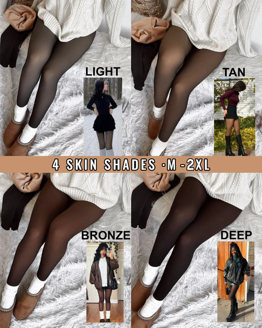 Cilifer® Translucent Fleece Lined Tights