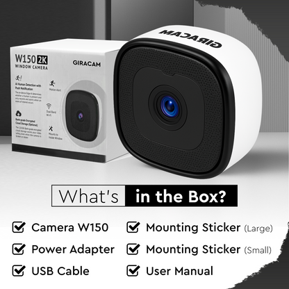 CZTICLE® 3MP W150 Window Camera