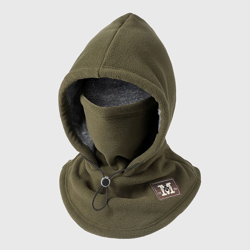 CILIFER® 🔥One-piece flannel warm mask hat. outdoor cycling windproof and cold autumn and winter style. warm hat with neck mask