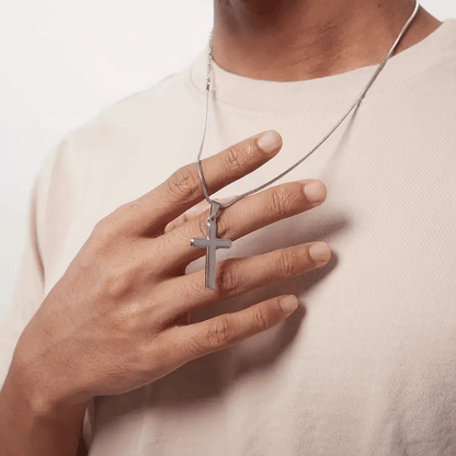 Oneswear® 🔥 Grandson. Never Lose Faith - Cross Necklace