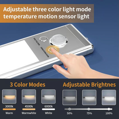 CZTICLE® Rechargeable Motion Sensor Under Cabinet Lights