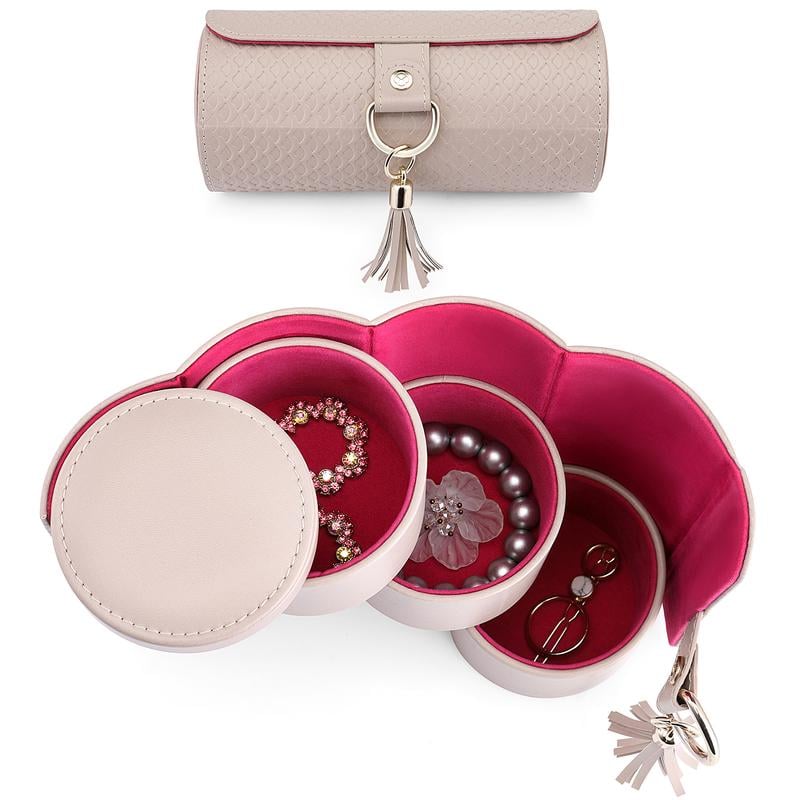 CILIFER® 💎 Layered Travel Jewelry Case – Elegant Storage. Always Ready to Shine✈️