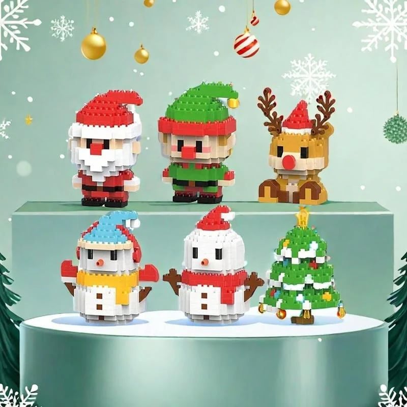 CZTICLE® 🎄Santa Claus Design Building Blocks Toy