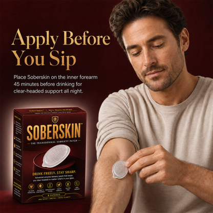 SoberSkin™ Drunk and Hangover Prevention Patch