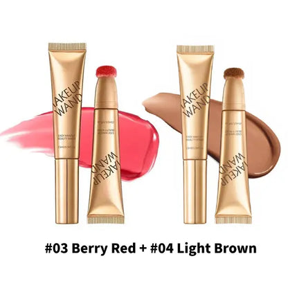 LUHAKA® 🎁LAST DAY  BUY 1 GET 1 FREE 💖Blush Wand & Contour Wand Duo