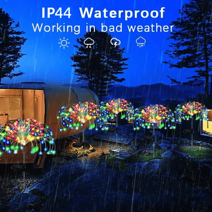 CILIFER® 🎁Waterproof  Solar Garden Fireworks Lamp