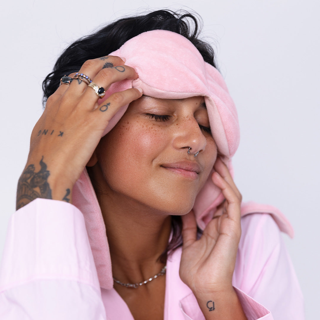 CILIFER® Soft sleep mask，warm and soft like cotton.