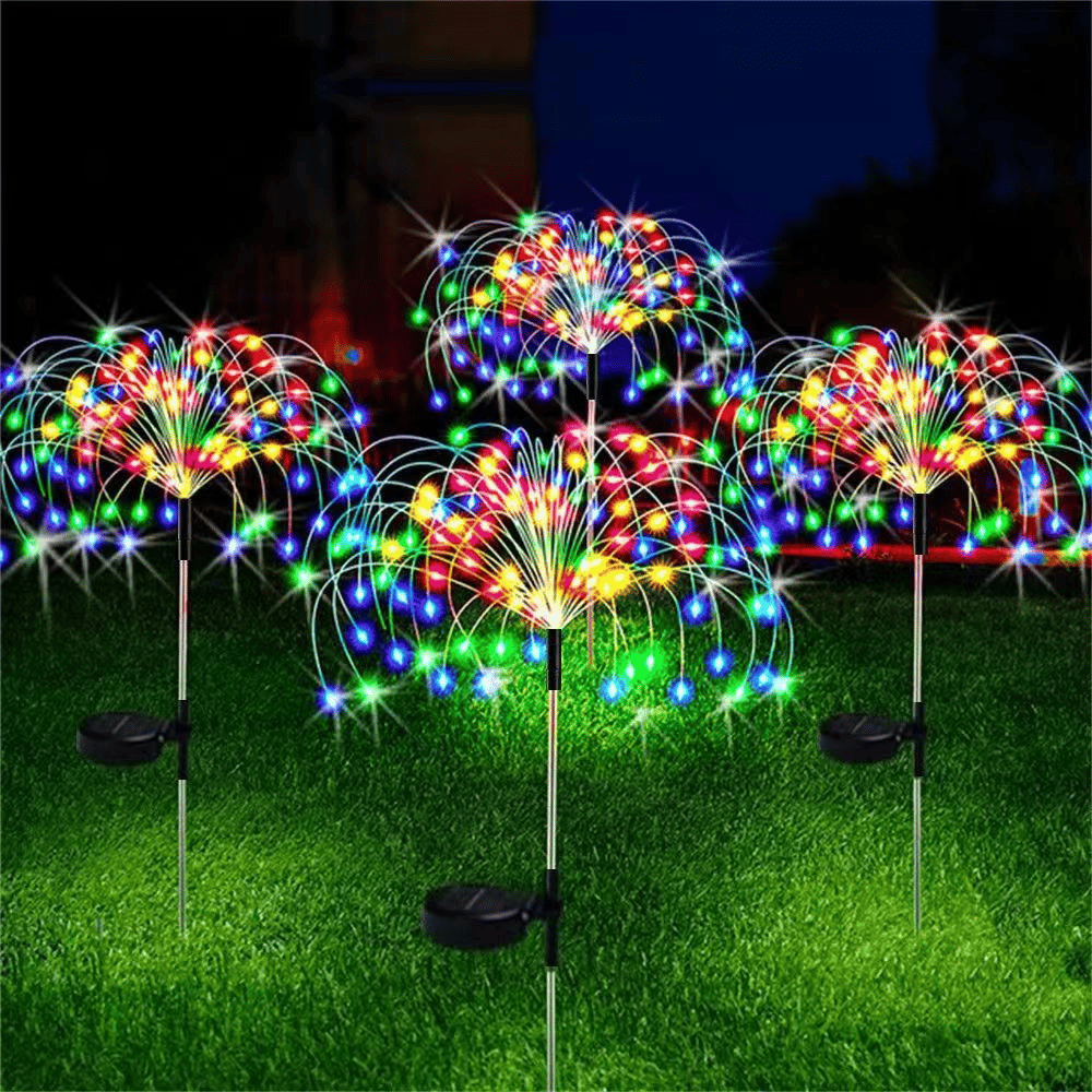 CILIFER® 🎁Waterproof  Solar Garden Fireworks Lamp