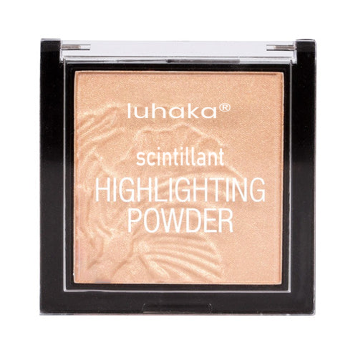 LUHAKA® Radiant Glow Highlighting Powder for a Luminous Complexion